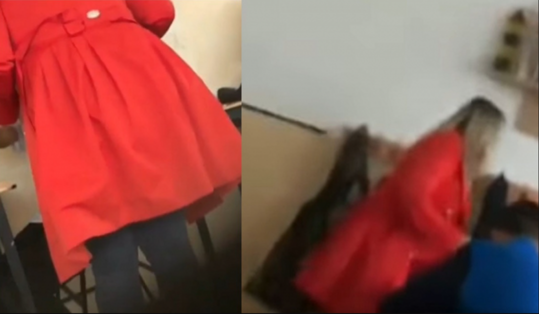 O profesoară de la o şcoală din Maramureş a fost filmată în timp ce lovea mai mulţi elevi, în timpul orelor: VIDEO