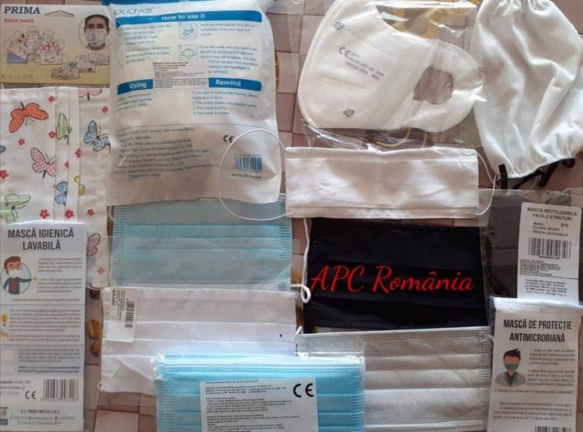 MĂȘTILE vândute în România, PERICOL PUBLIC: ANPC a CONFISCAT 31 de milioane de bucăți