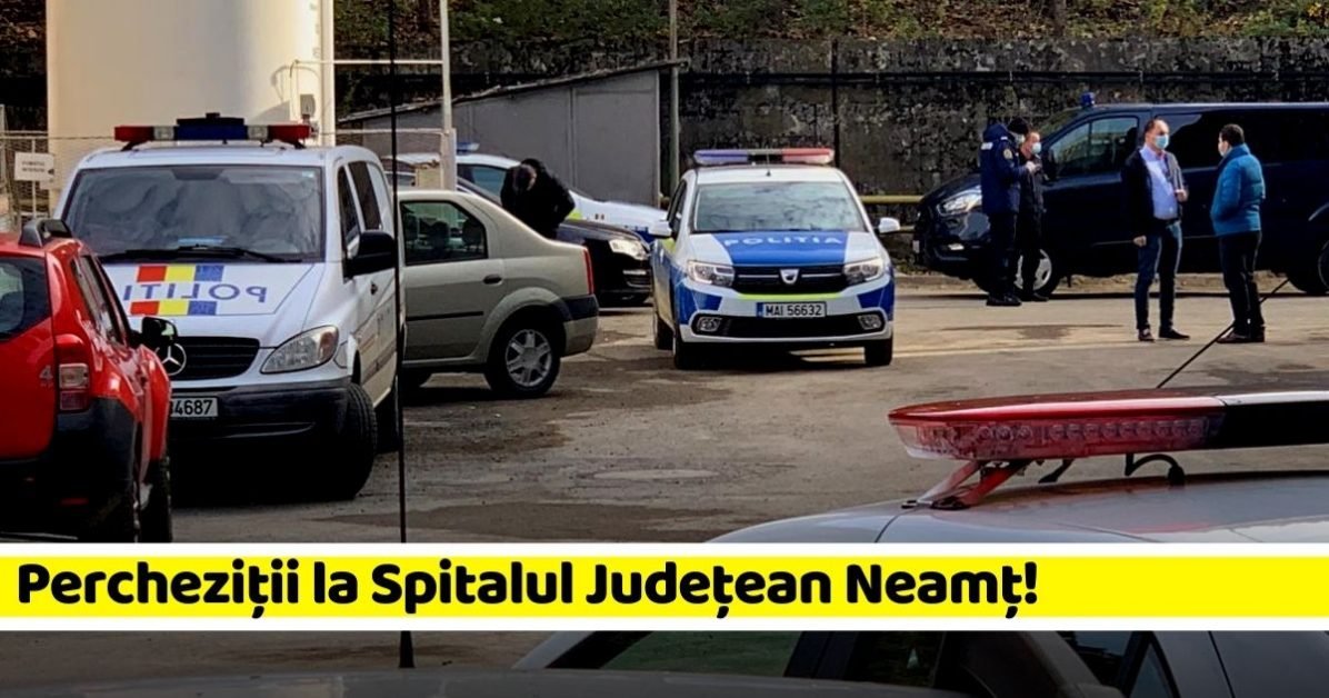 Percheziţii până la 2 noaptea la Spitalul Judeţean Piatra Neamţ. A fost stabilit locul din care s-a declanşat incendiul