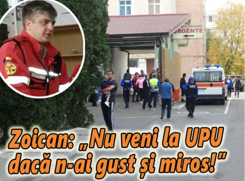 Medic sef la UPU: „Nu veniți la UPU dacă nu aveți gust și miros!”