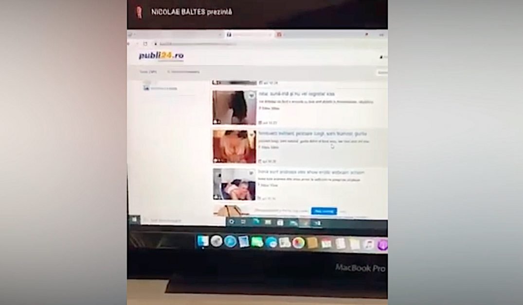 VIDEO Profesor filmat de studenți printre anunțurile cu prostituate. ”Voi formula plângere penală”