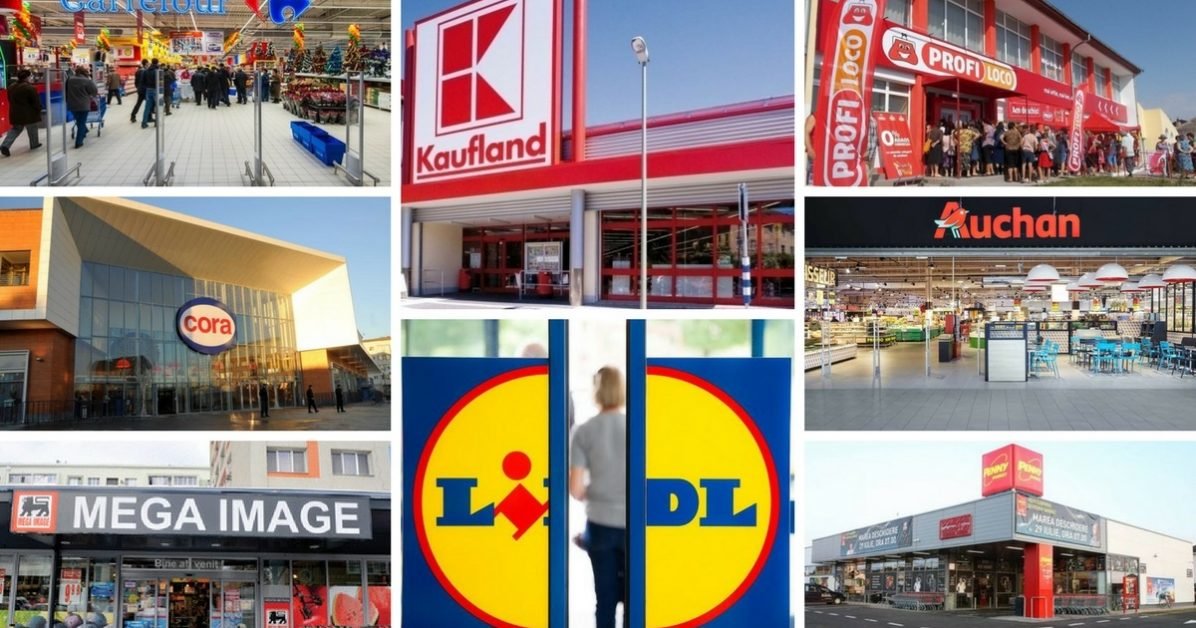 Tunul de 11 milioane lei dat celor mai mari retaileri- Lidl, Kaufland, Auchan, Metro, Dedeman Carrefour, Mega Image, s-a lăsat cu condamnare