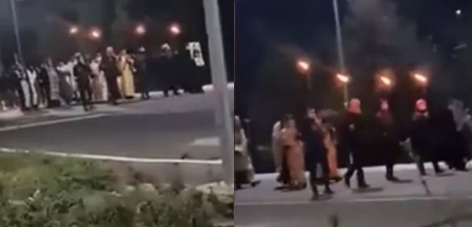 Slujbă de alungare a virusului, făcută de ÎPS Teodosie noaptea, pe străzi