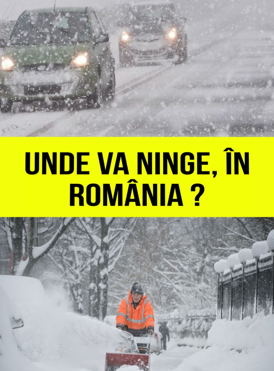 AVERTIZARE METEO DE LA ANM! NINSORI, INTENSIFICĂRI ALE VÂNTULUI ȘI POLEI.