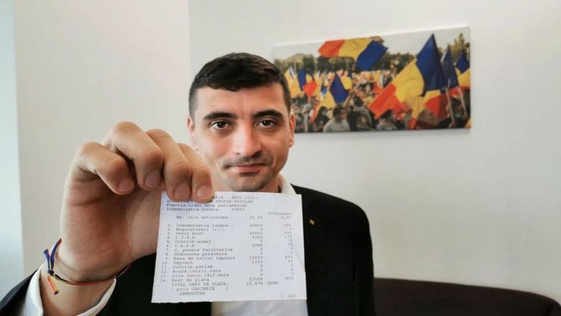 Geroge Simion şi-a donat salariul. Anunţul făcut de liderul AUR: „Așa cum am promis, lună de lună!”