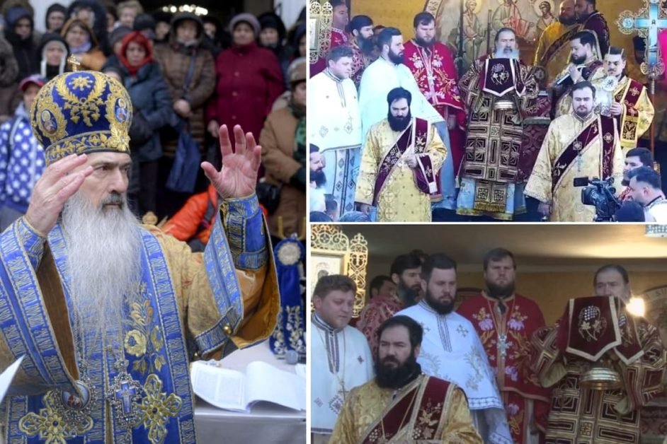 Procesiune religioasă fără nicio regulă de prevenţie în plină pandemie! Imaginile momentului în România