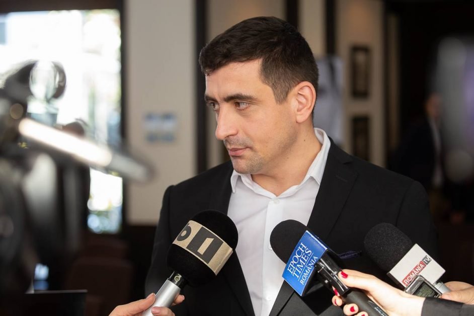 George Simion: AUR votează bugetul dacă Guvernul taie banii de la partide și îi dă pentru un spital. Nu vrem cele 4 milioane de euro