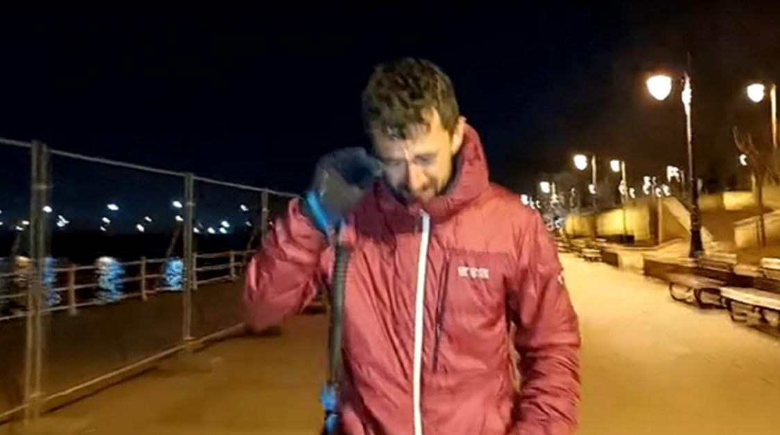 El este clujeanul nostru maratonist Vlad Pop cel care a alergat 620 de km în 7 zile pentru a ajuta copiii bolnavi de cancer