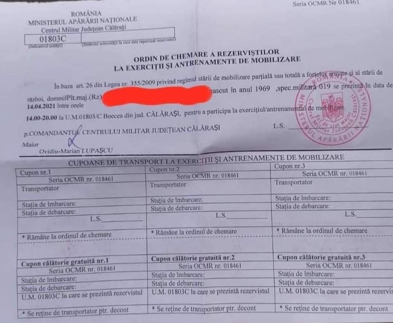 România se pregăteşte de război?! Rezerviştii au fost chemaţi la unităţi