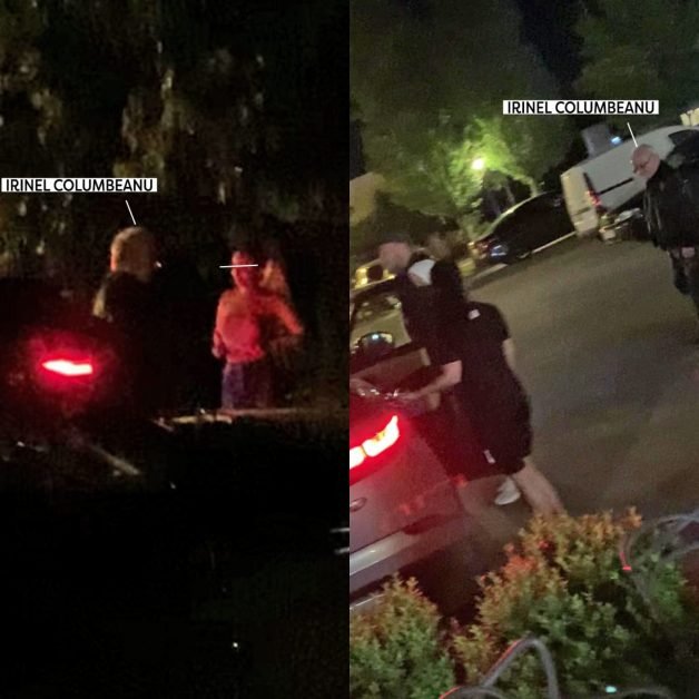 Irinel cu șofer, bolid de lux și două însoțitoare. Acum o lună bea bere la pet și cafea la fisă