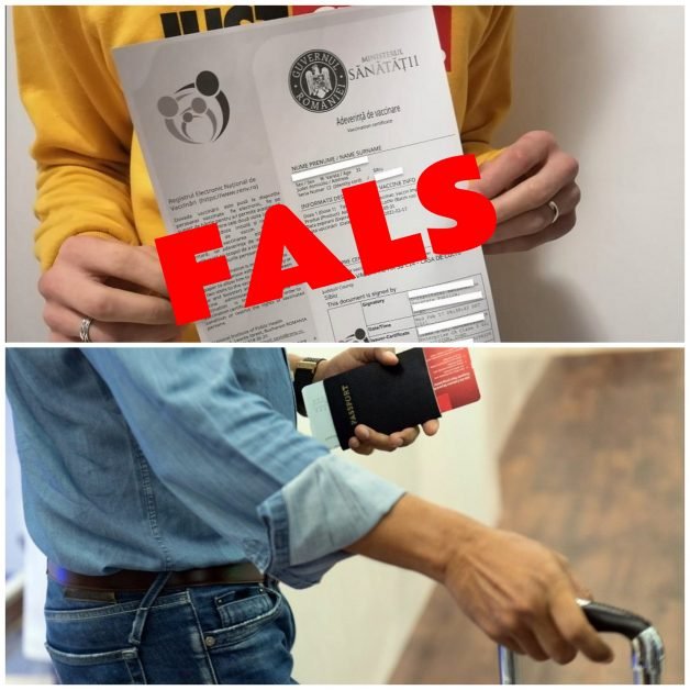 Zeci de români întorşi din Anglia au încercat să scape de carantină folosindu-se de adeverinte de vaccinare false