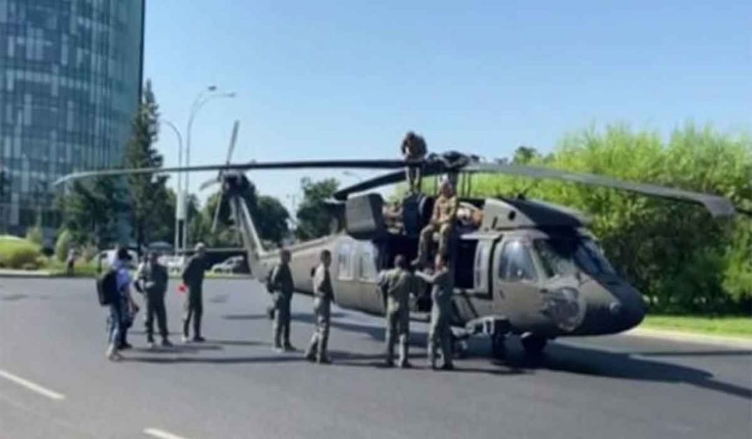 Elicopter american a cazut in Capitala. Anuntul autoritatilor