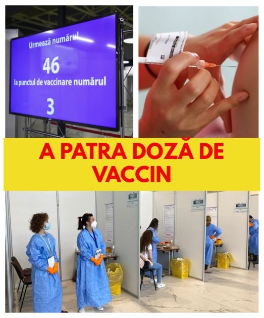 Este OFICIAL! Autoritățile au decis să înceapă administrarea celei de-a patra doze de vaccin. De când vor putea oamenii să facă supra-booster-ul!