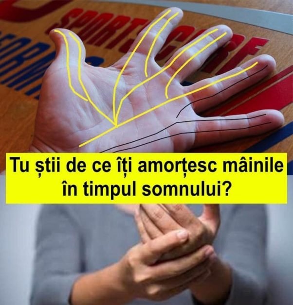 Tu știi de ce îți amorțesc mâinile în timpul somnului? Iată ce îți transmite organismul și când e cazul să mergi la MEDIC