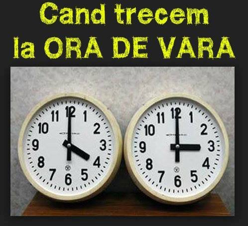 România trece la ora de vară. Moment istoric! Cum se schimbă ceasurile anul acesta: Anunţ important pentru români