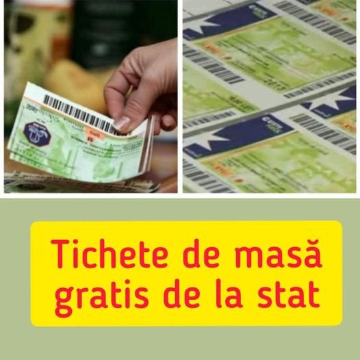 Tichete de masă gratis de la stat, pentru 4,5 milioane de români. Cine ar putea beneficia de ele