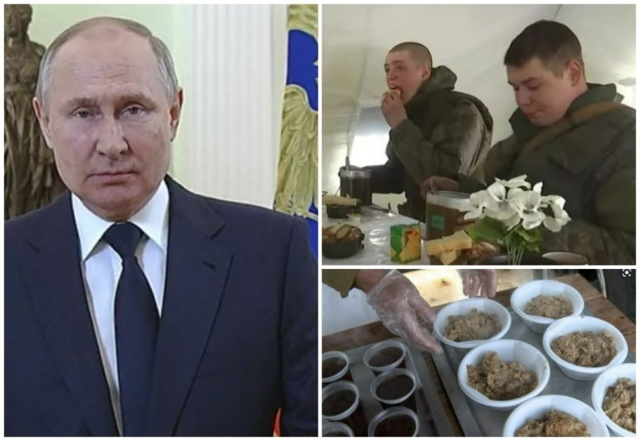 Ce le dă de mâncare Vladimir Putin oamenilor săi? Meniul zilnic al soldaților ruși, trimiși în Ucraina