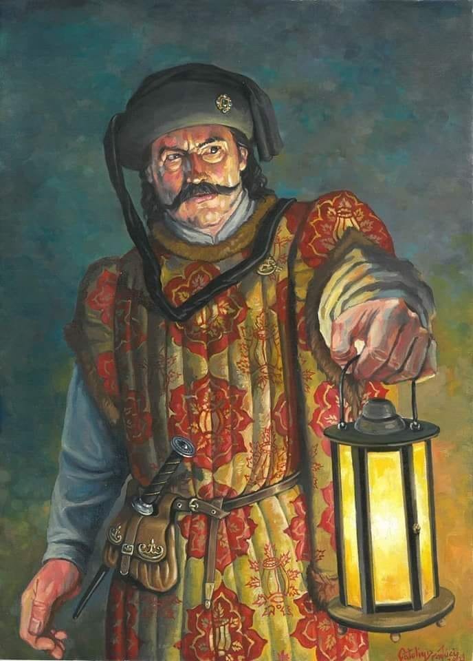 Uciderea lui Vlad Dracul de către Iancu de Hunedoara.
