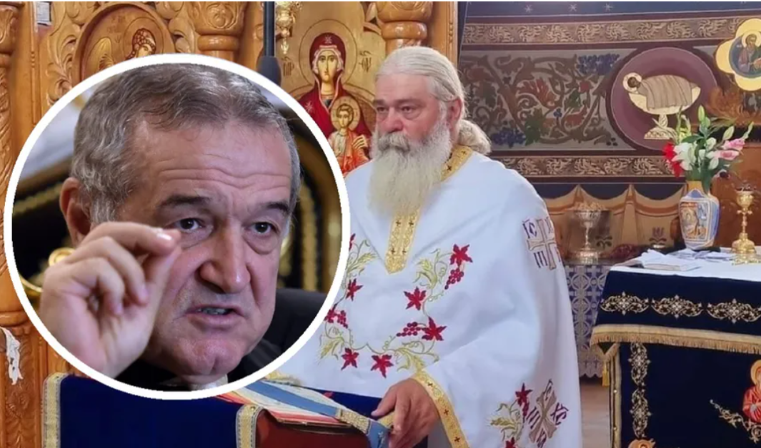 Gigi Becali, critici la adresa părintelui Calistrat: „Femeile alea l-au instigat fiindcă l-au ştiut iute la mânie. Dacă era smerit, cu capul plecat, nu se întâmpla asta”