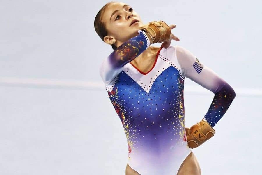 Sabrina Maneca Voinea, noua stea a gimnasticii românești. A luat la două medalii de aur la Cupa Mondială de la Doha.