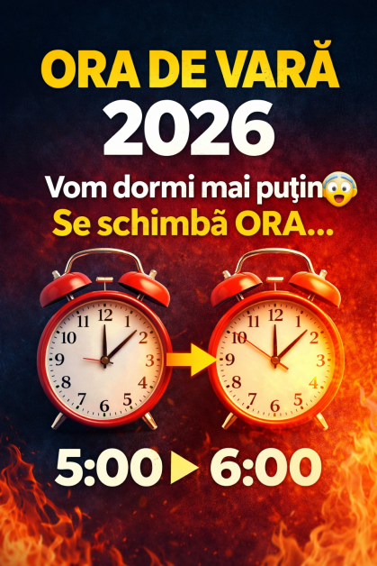 ORA DE VARĂ 2026: Când se schimbă ora în România. Echinocțiul de primăvară anunță zile mai lungi