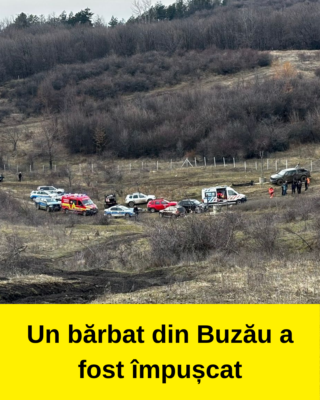 Bărbat de 51 de ani, împușcat la vânătoare în Buzău. Transportat cu SMURD