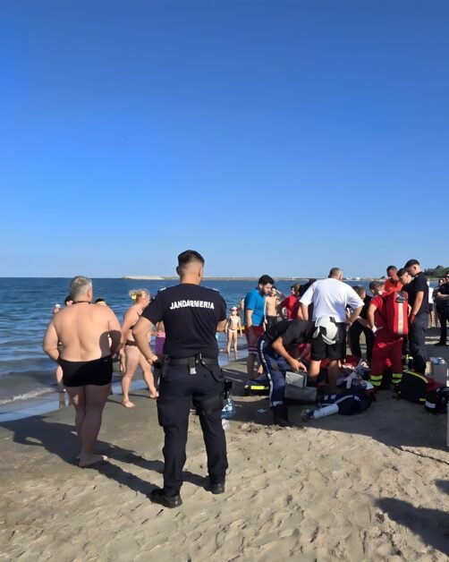 Bărbat de 80 de ani, decedat în Neptun după ce a fost scos din mare
