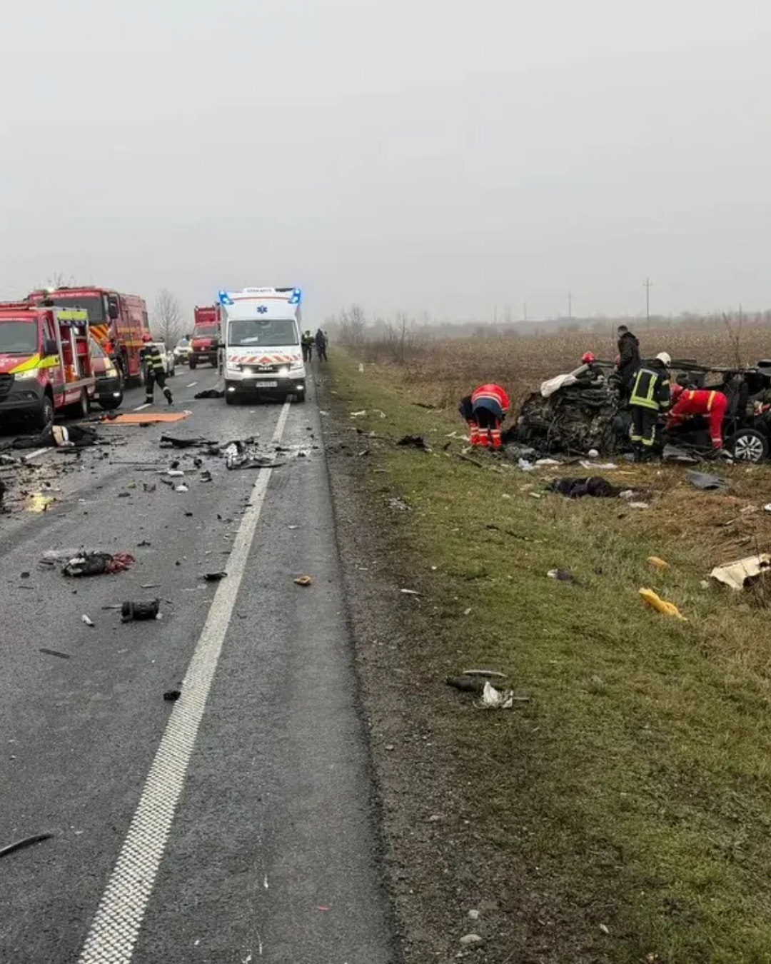 Accident mortal pe DN1 Sibiu. Șofer de 33 de ani, ucis în coliziune