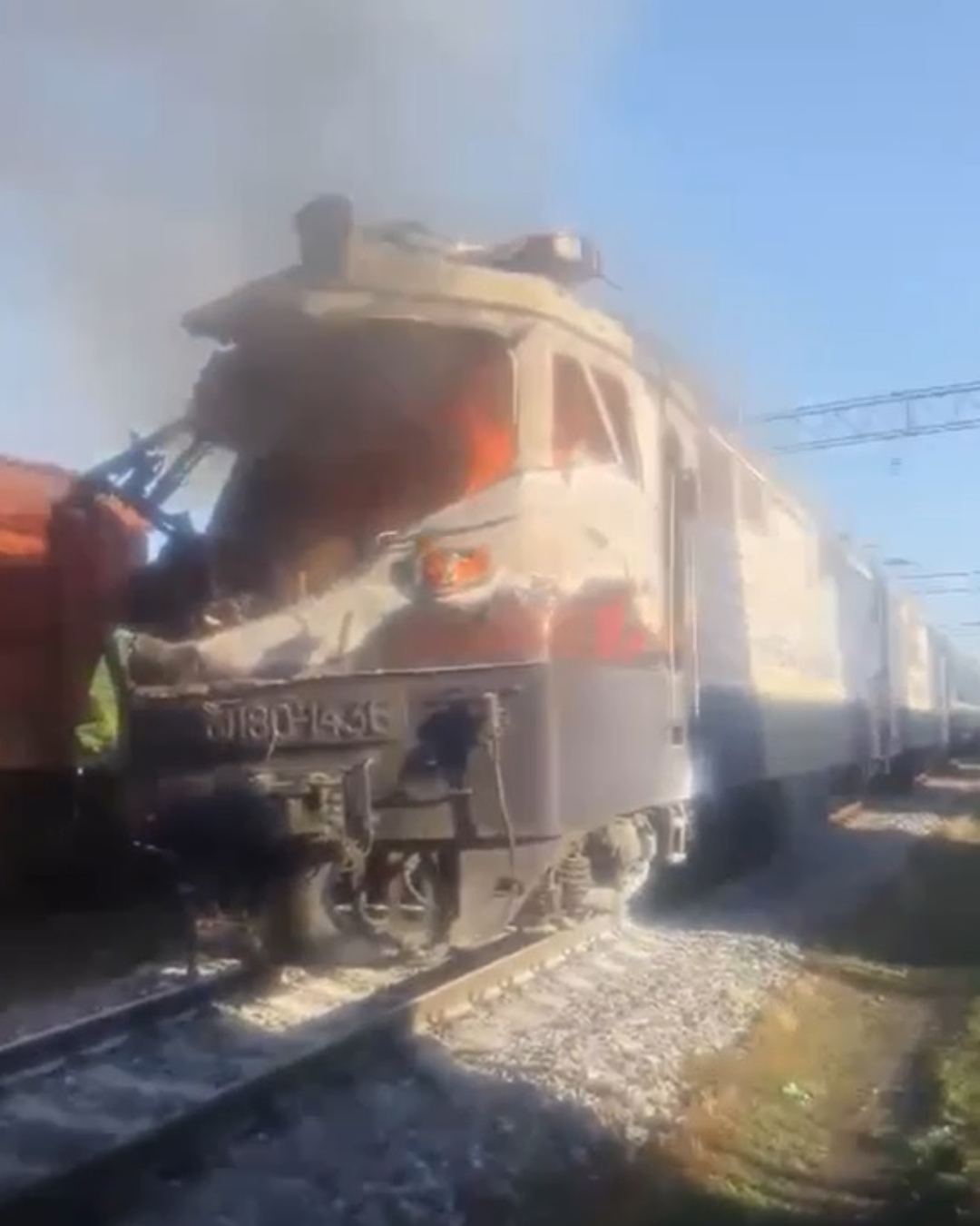 Tren cu 340 de călători, atacat cu dronă lângă Odesa. Doi morți