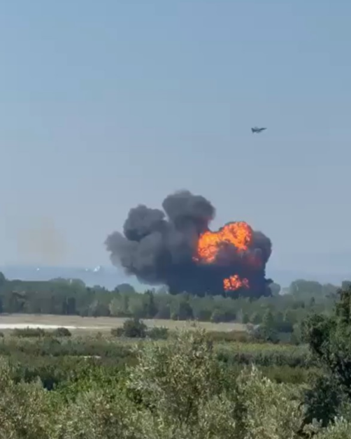 F-16 prăbușit în Turcia în timpul unui zbor de antrenament. Pilotul a supraviețuit