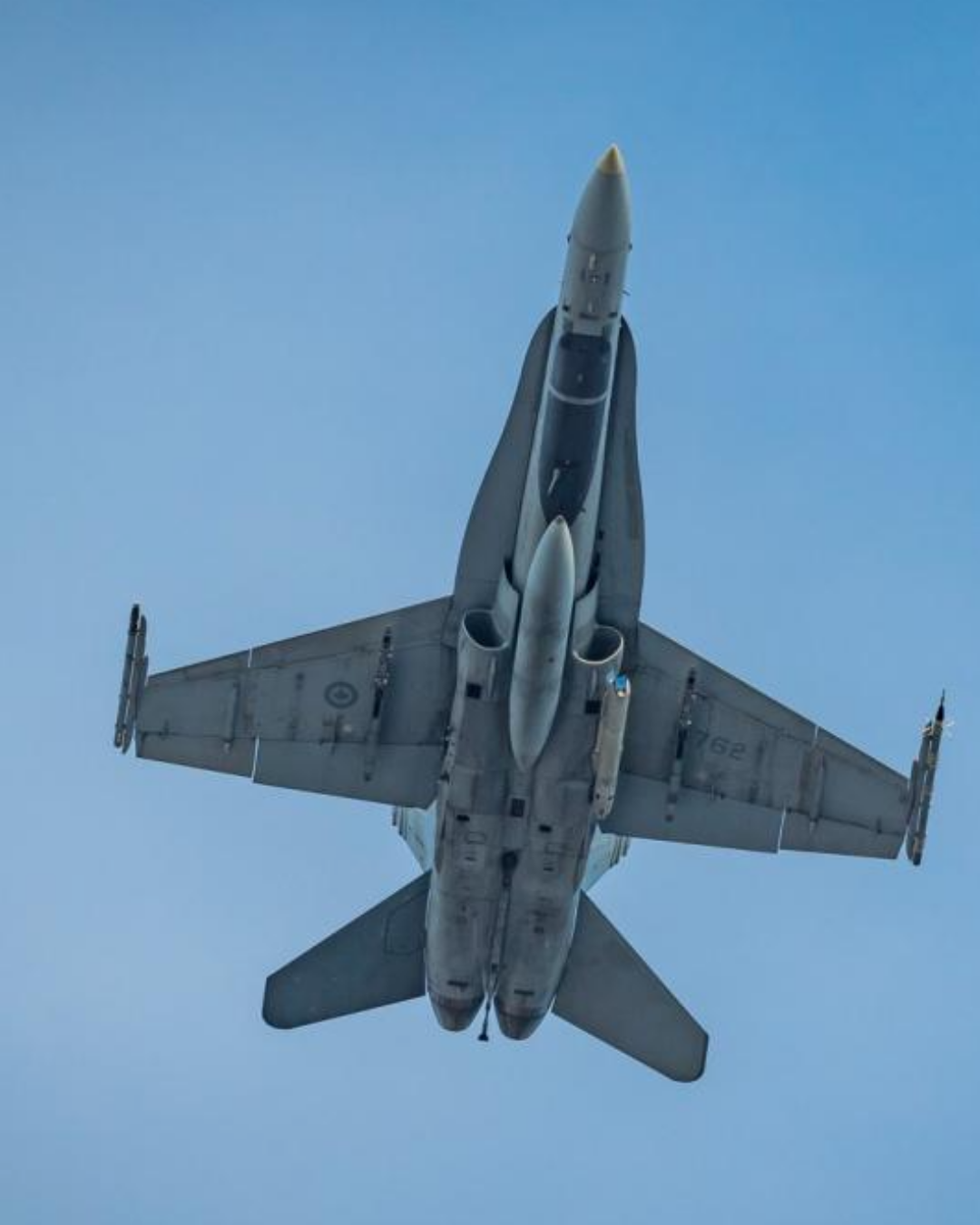 A patra dronă rusească doborâtă în România. F-18 spaniole, la Galați