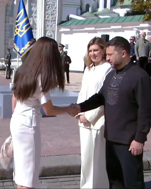Mirabela Grădinaru, primită de Zelenski la Kiev. Dan a lipsit