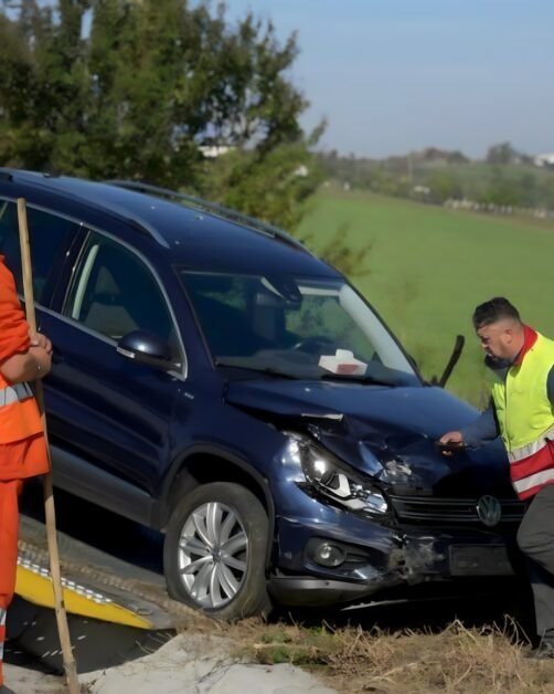 Iustina Irimia Cenușă, accident rutier la Botoșani. Mașina a ajuns în șanț