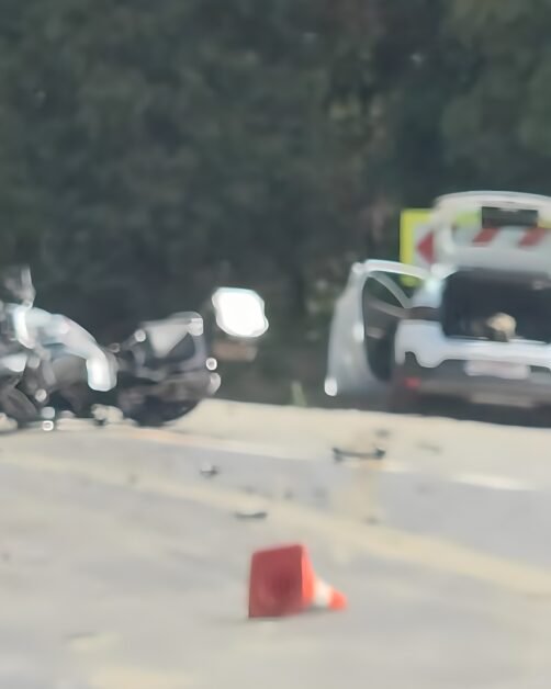 Motociclist de 52 de ani, mort pe DN 68A în Timiș. Doi răniți