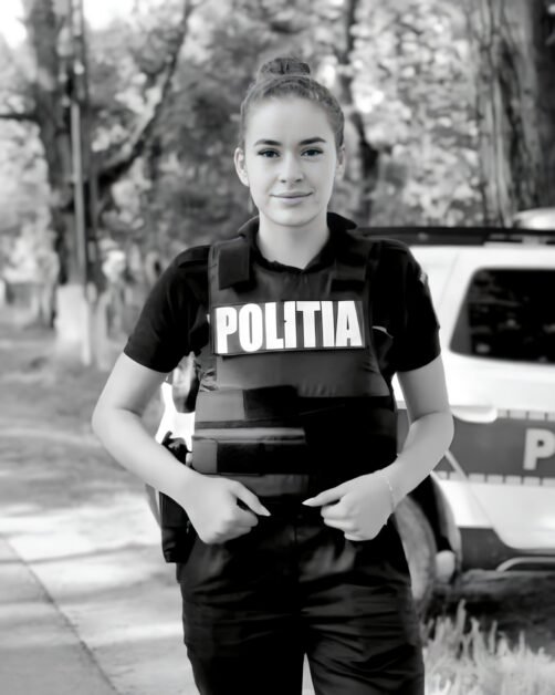 Roberta Ungureanu, polițistă de 21 de ani, ucisă pe DN13 de o semiremorcă