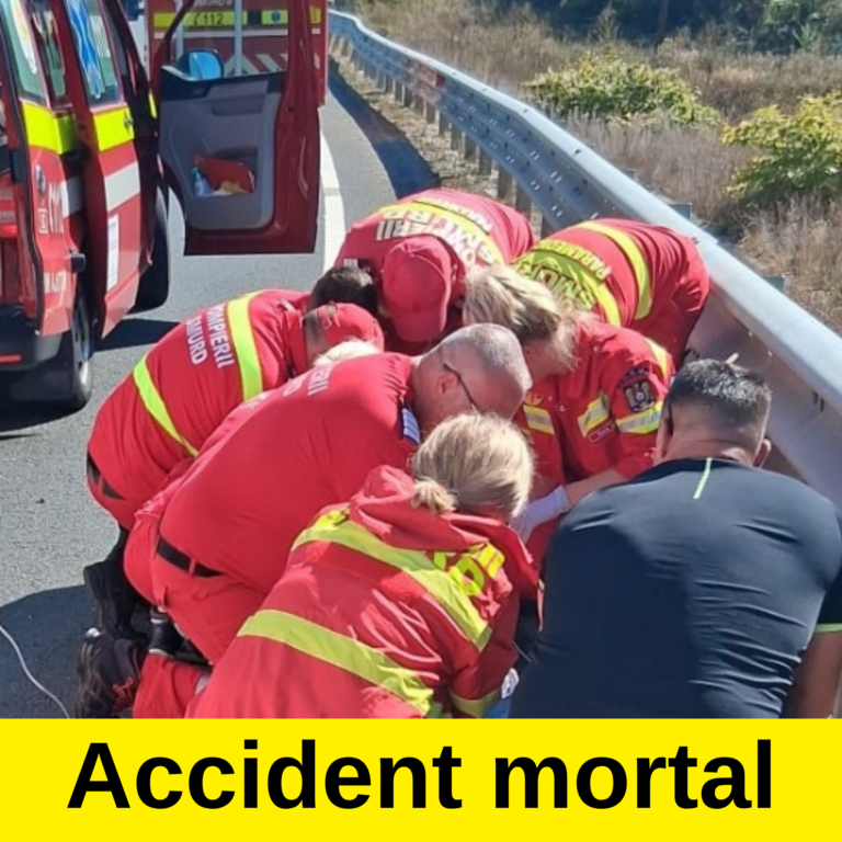 Motociclist decedat după pierderea controlului pe DN 76 în Bihor