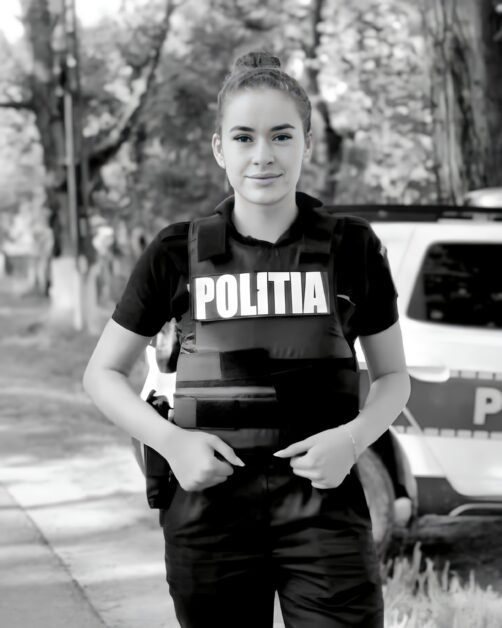 Roberta Ungureanu, polițistă de 21 de ani, ucisă de remorca unui TIR pe DN13