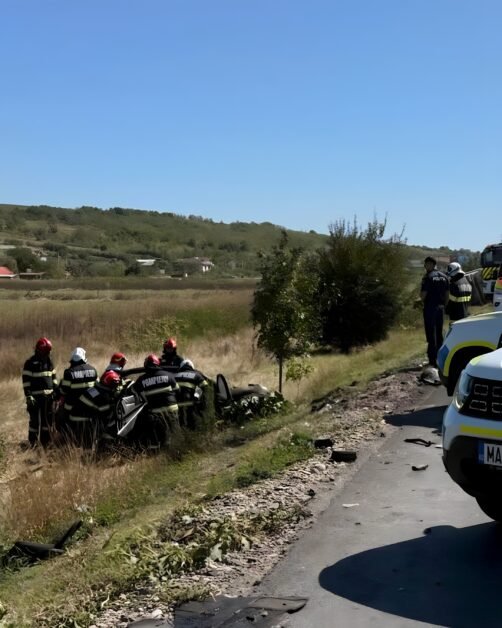 Accident mortal la Lețcani: un șofer a murit, altul în stare critică