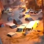 Inundații violente în Istanbul. Doi oameni au murit, traficul paralizat