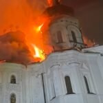 Mănăstirea Bisericani, din nou cuprinsă de flăcări. Incendiu provocat intenționat în noaptea de joi